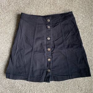 H&M Button Skirt